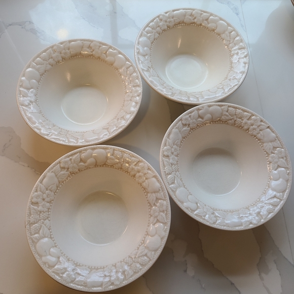 Vernon Ware by Vernon Antiqua, 4 bowls - Picture 2 of 9